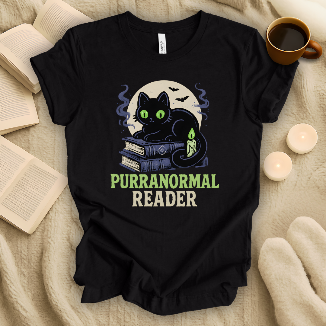 Purranormal Reader Halloween T-Shirt