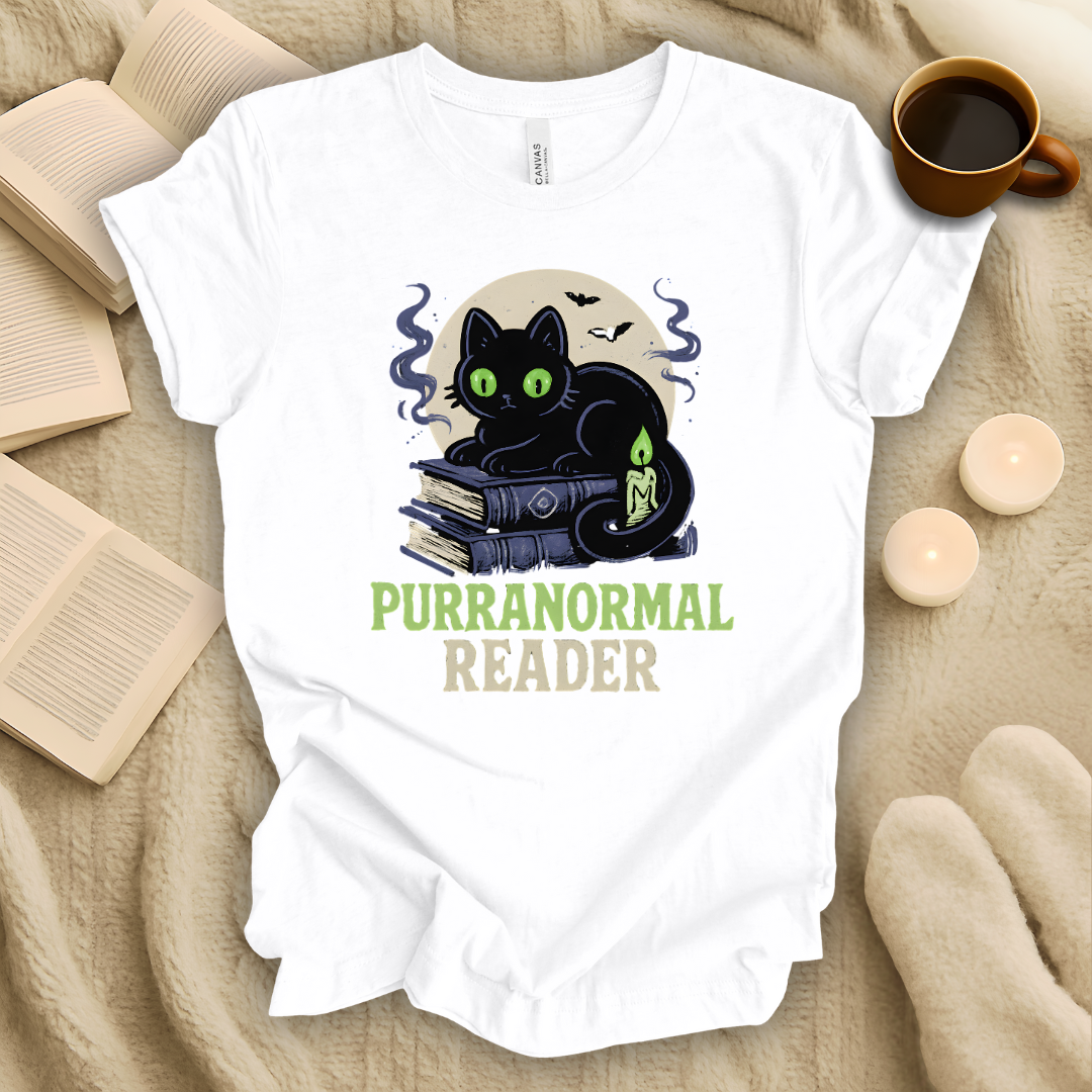 Purranormal Reader Halloween T-Shirt