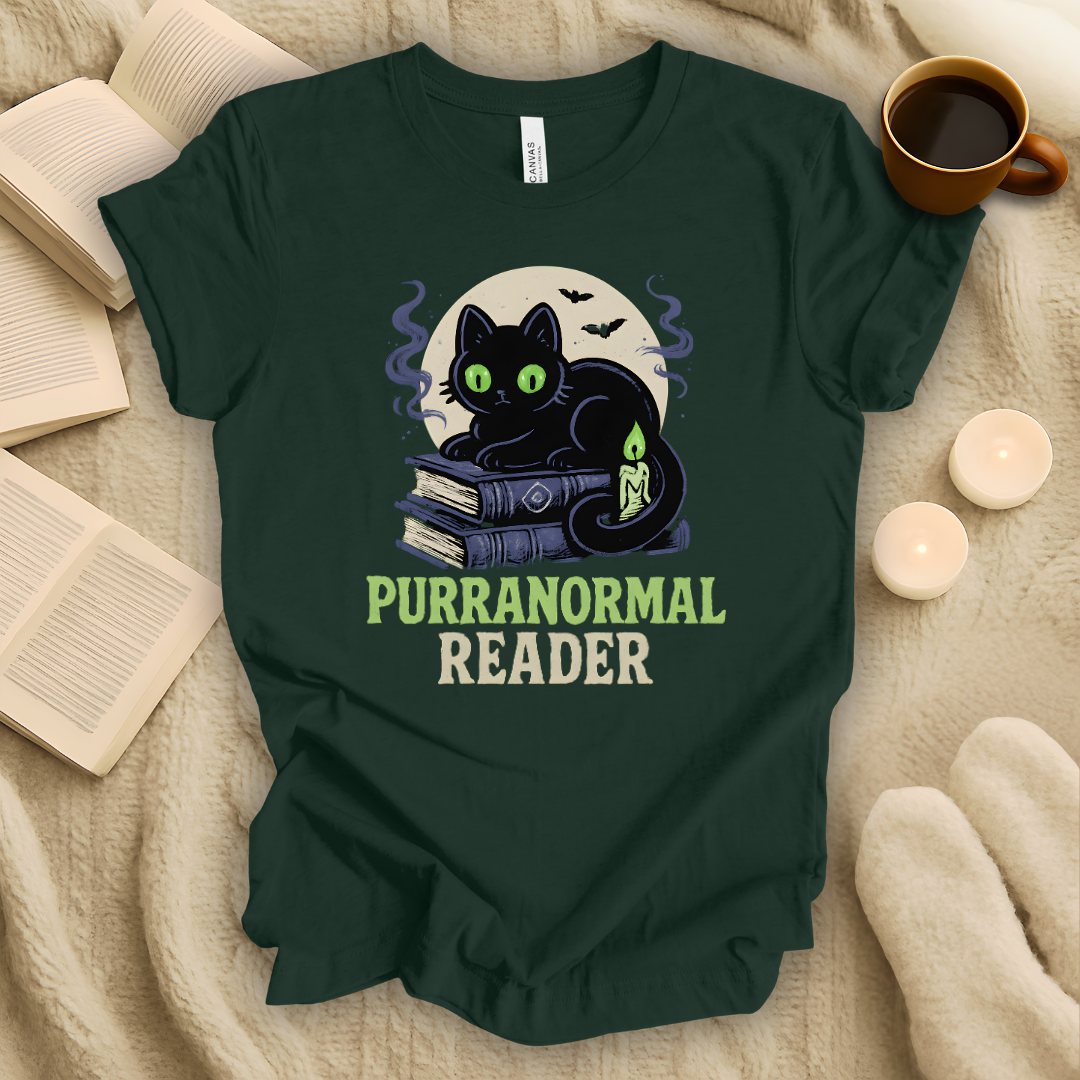 Purranormal Reader Halloween T-Shirt