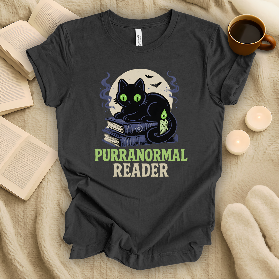 Purranormal Reader Halloween T-Shirt