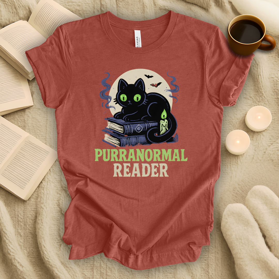 Purranormal Reader Halloween T-Shirt