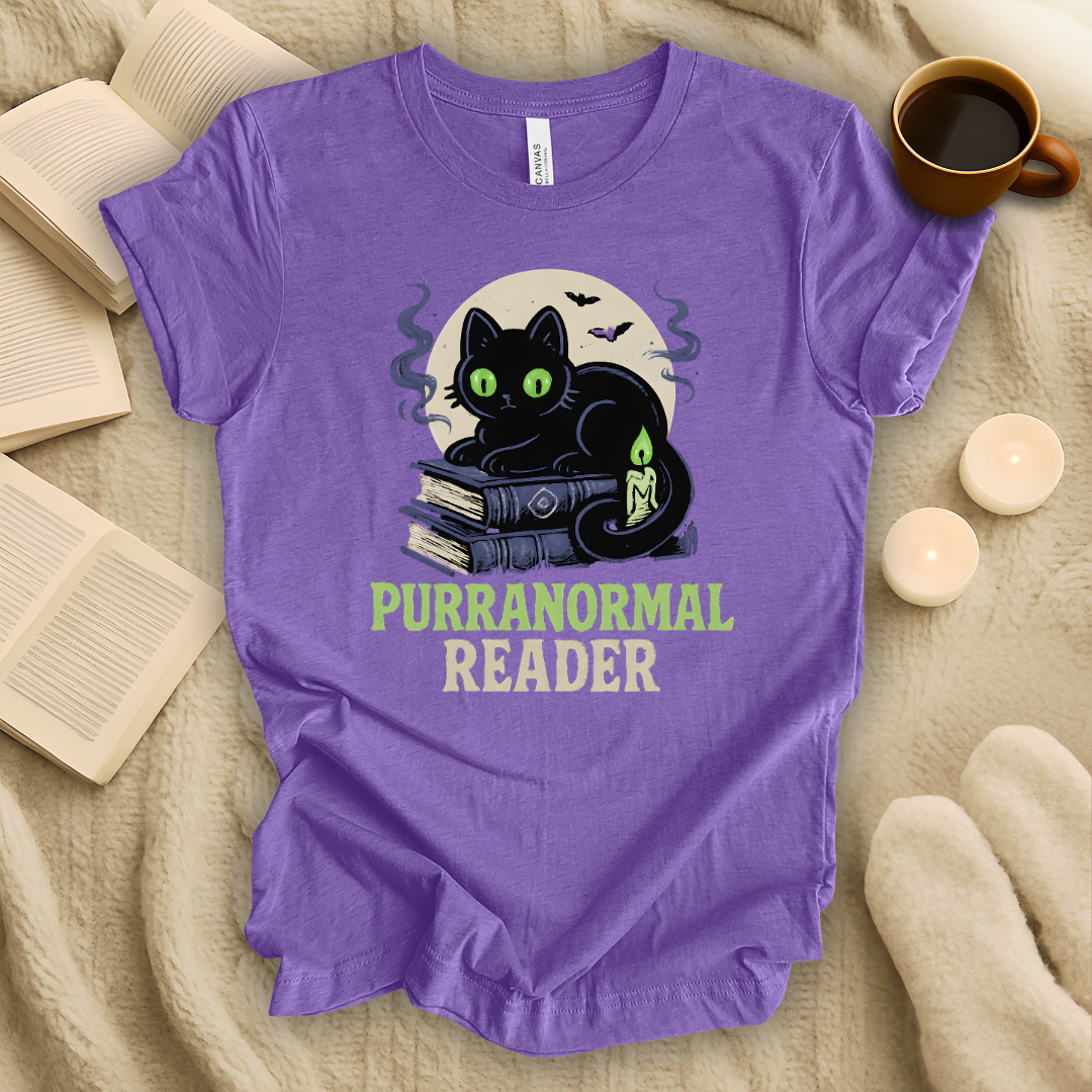 Purranormal Reader Halloween T-Shirt
