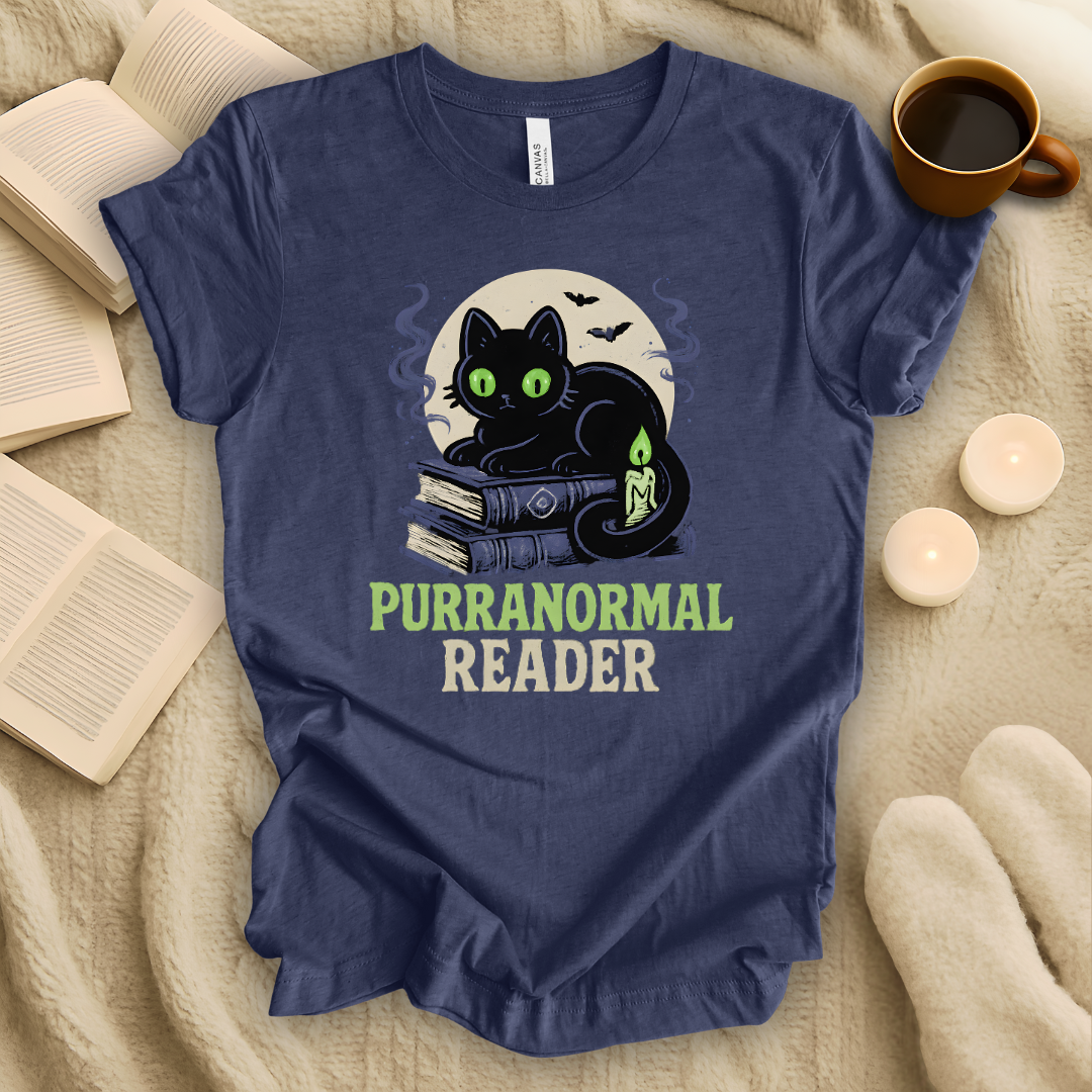 Purranormal Reader Halloween T-Shirt