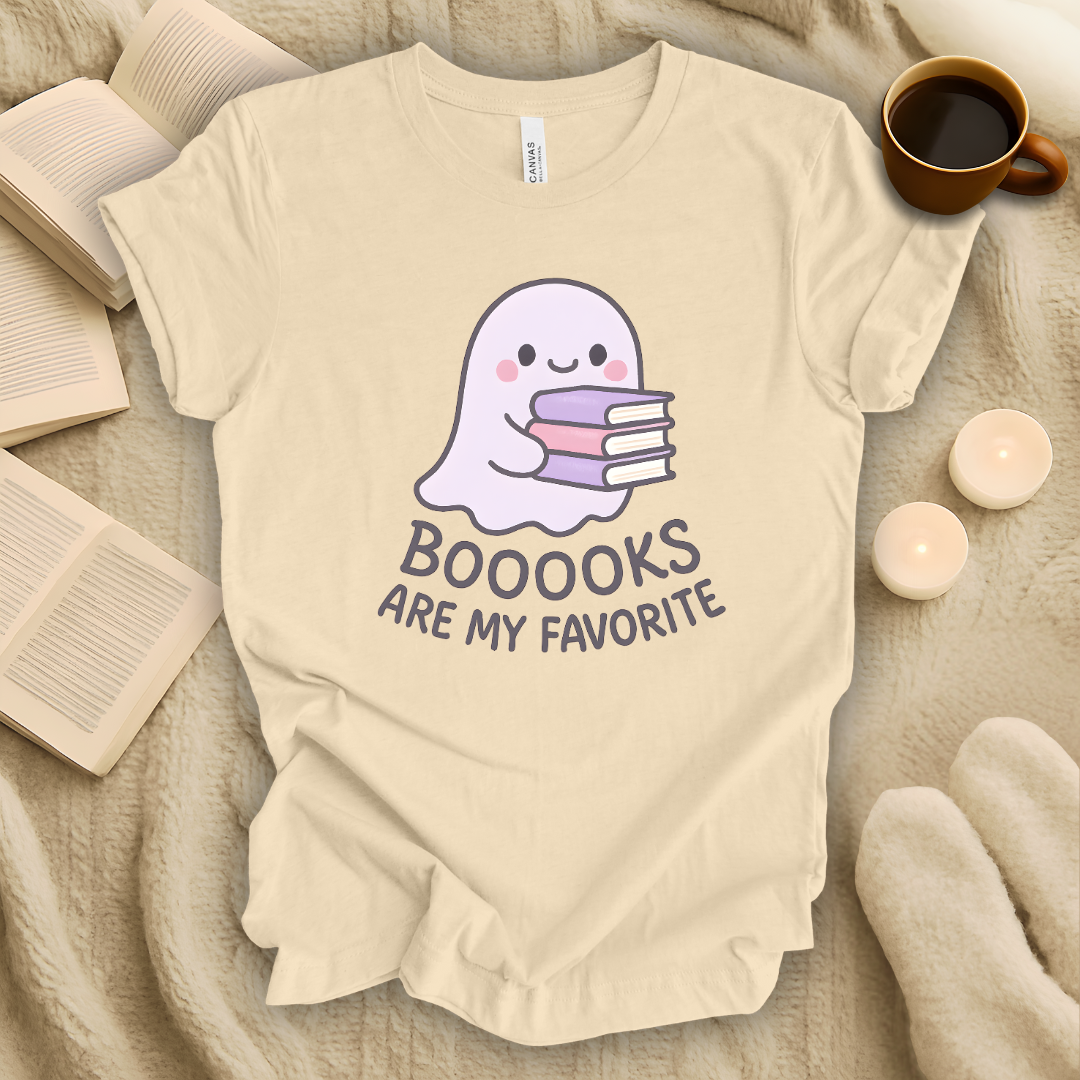 Booooks Are My Favorite Halloween T-Shirt