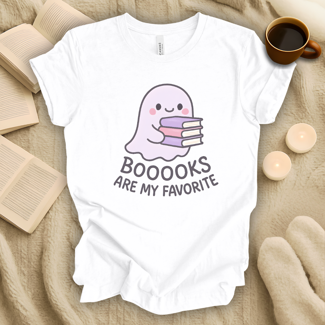 Booooks Are My Favorite Halloween T-Shirt