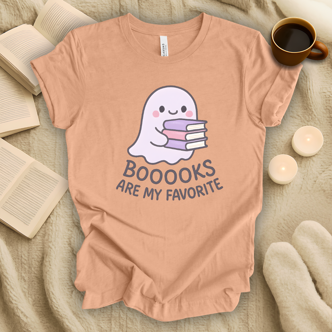 Booooks Are My Favorite Halloween T-Shirt