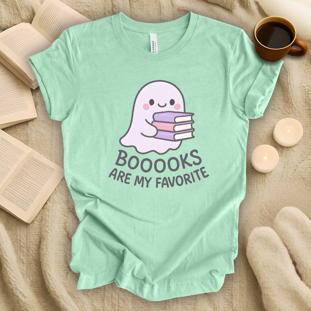 Booooks Are My Favorite Halloween T-Shirt