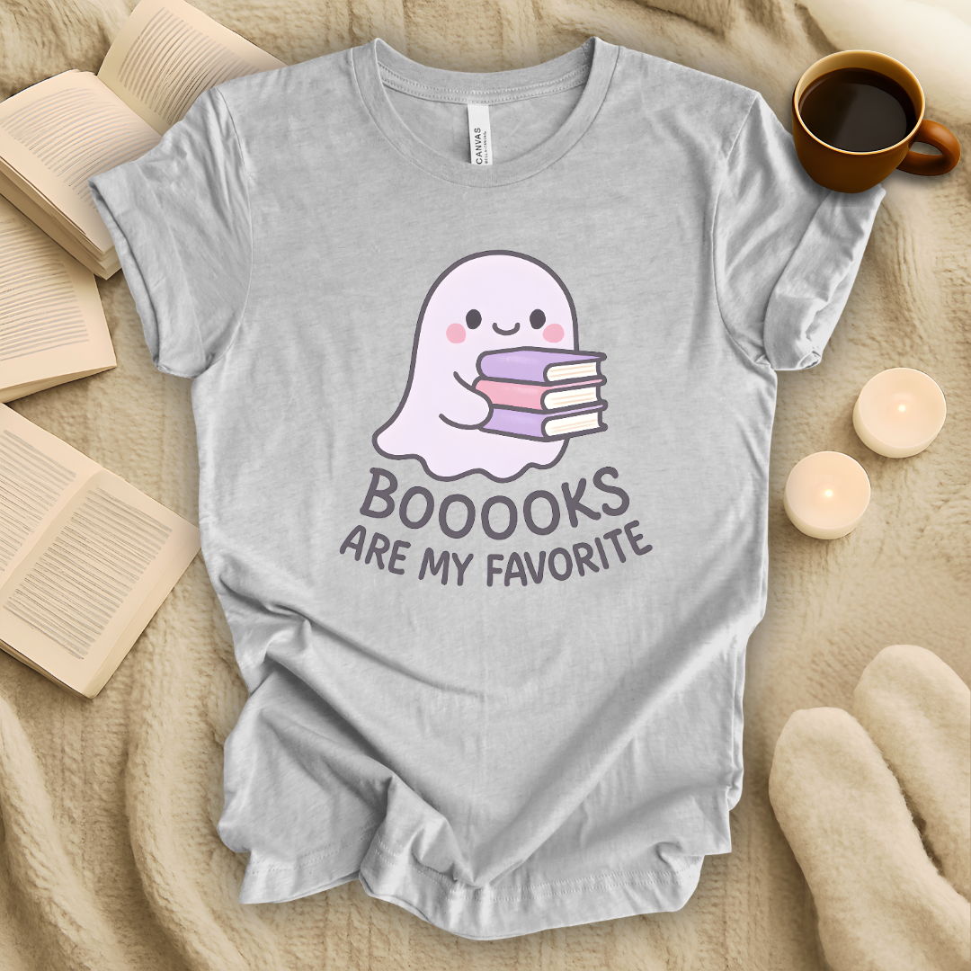 Booooks Are My Favorite Halloween T-Shirt