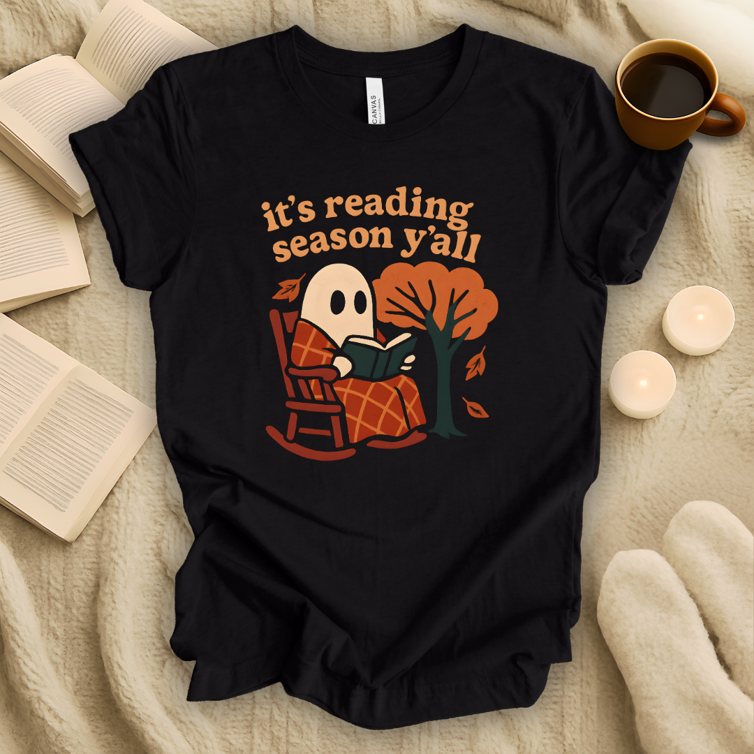 It's Reading Season Y'all Halloween T-Shirt