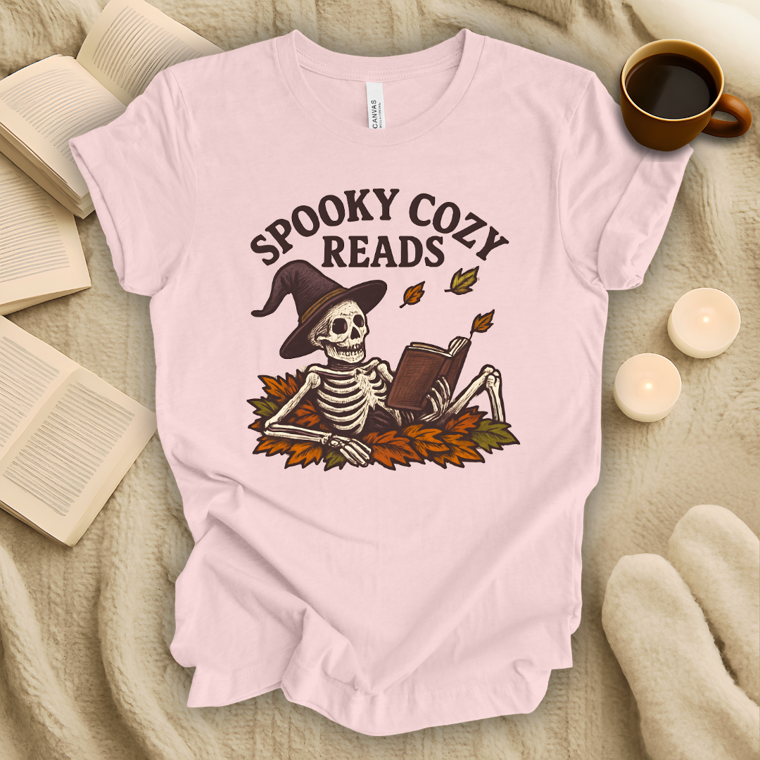 Spooky Cozy Reads Halloween T-Shirt