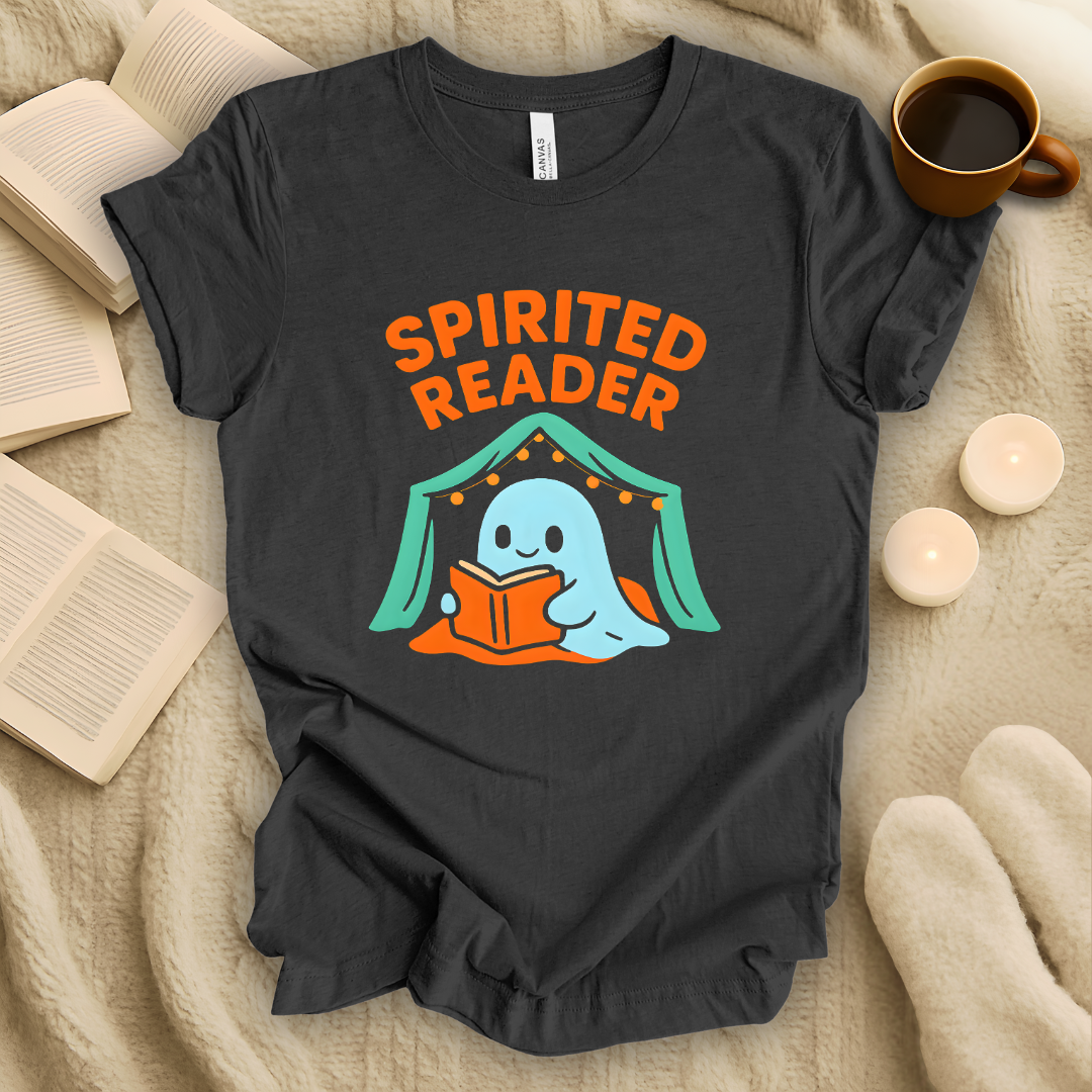 Spirited Reader Halloween T-Shirt
