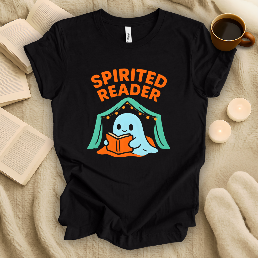 Spirited Reader Halloween T-Shirt