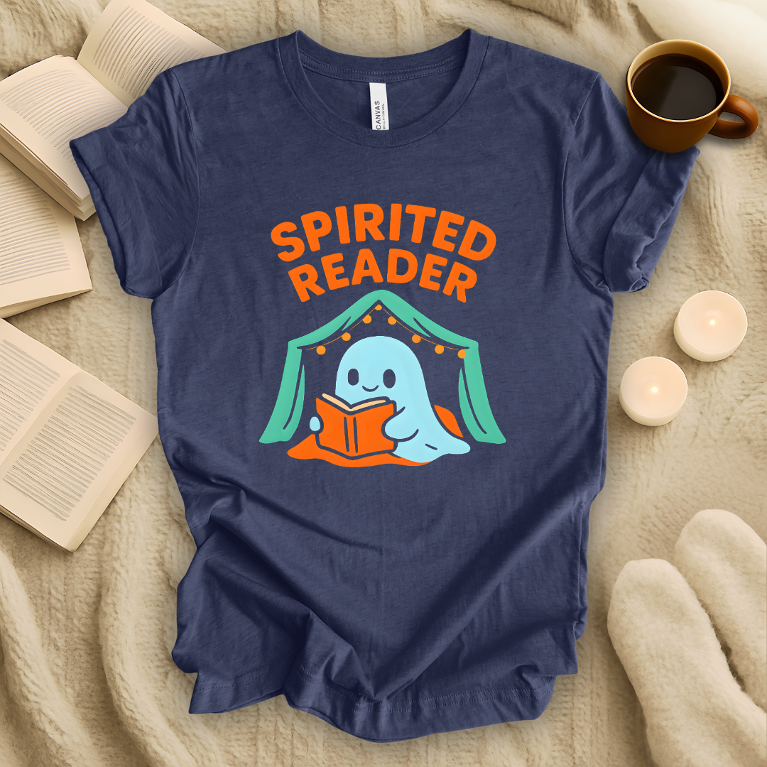 Spirited Reader Halloween T-Shirt