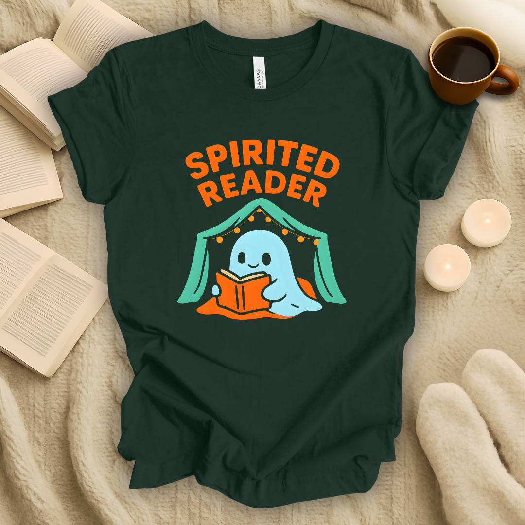 Spirited Reader Halloween T-Shirt