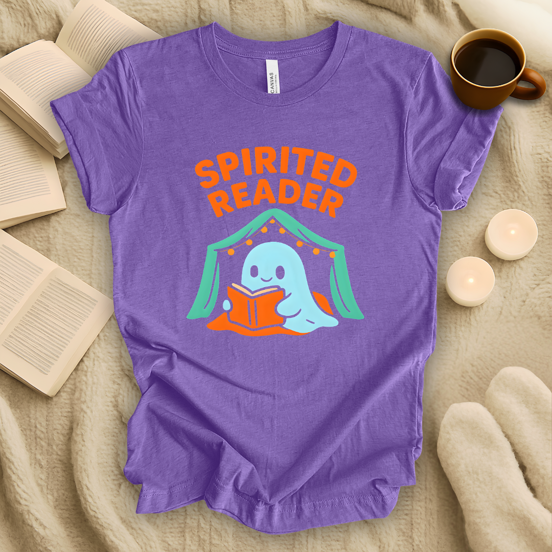 Spirited Reader Halloween T-Shirt