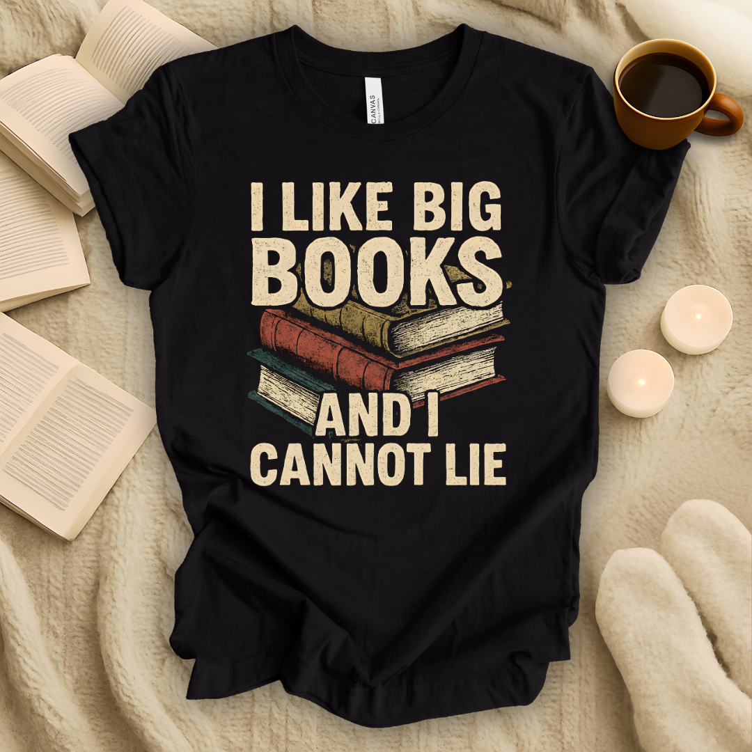 I Like Big Books and I Cannot Lie T-Shirt