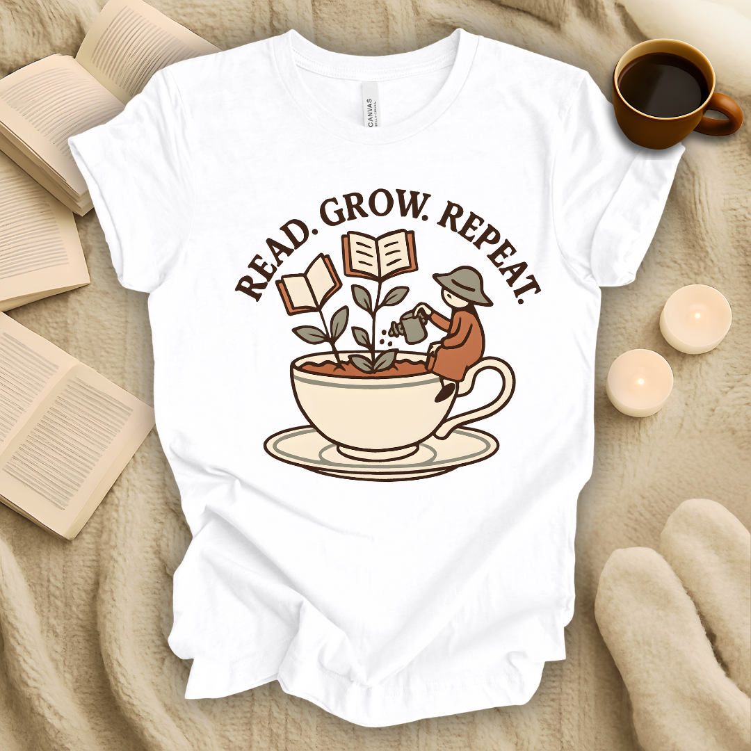 Read. Grow. Repeat. T-Shirt