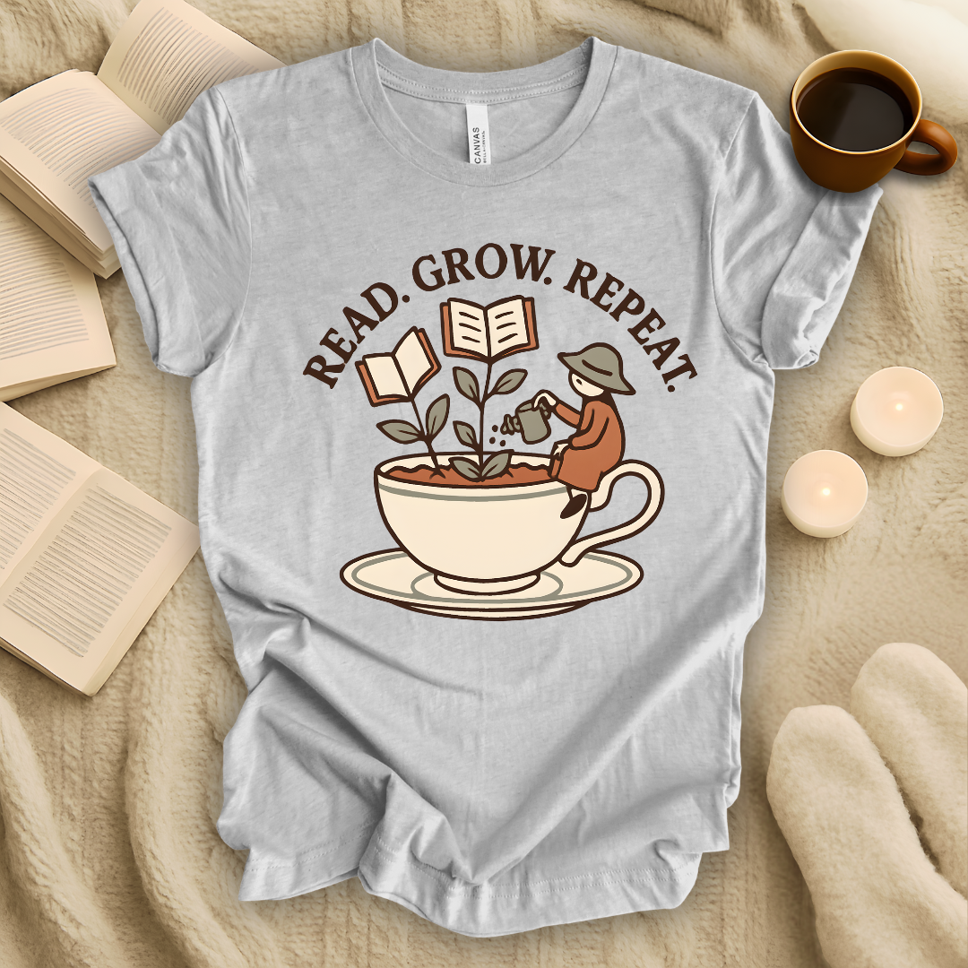 Read. Grow. Repeat. T-Shirt