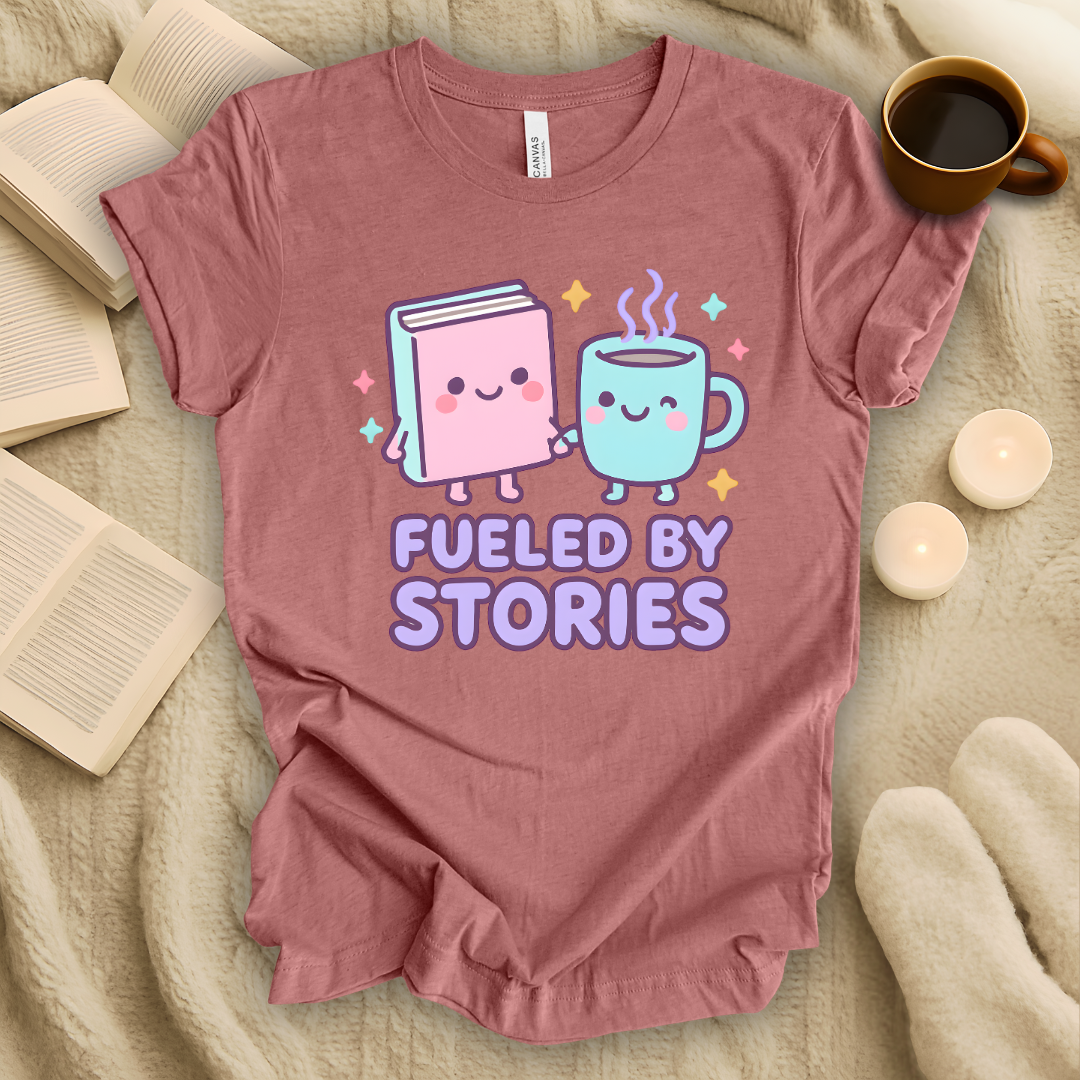Fueled By Stories Cute T-Shirt