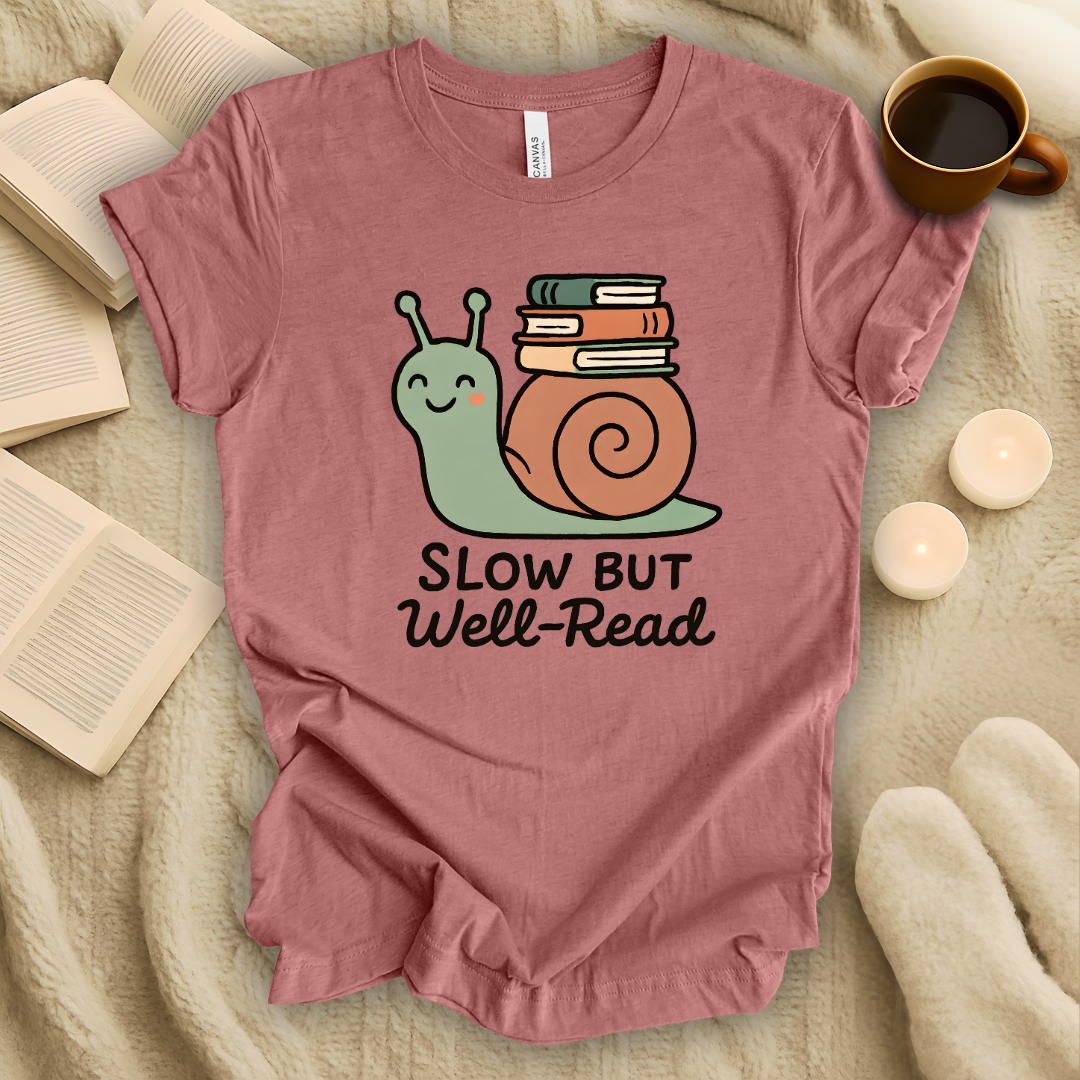 Slow But Well Read T-Shirt