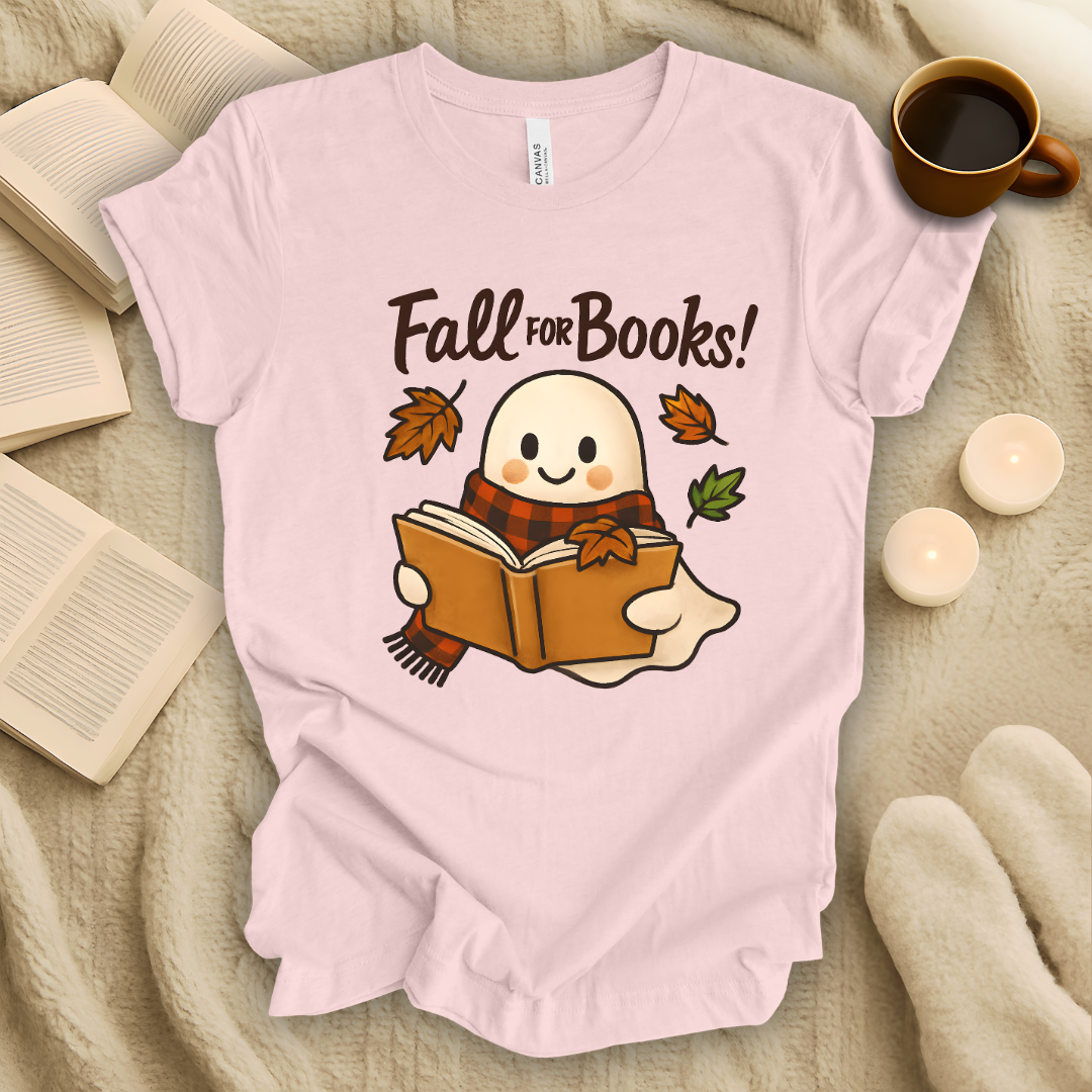 Fall for Books Halloween T-Shirt
