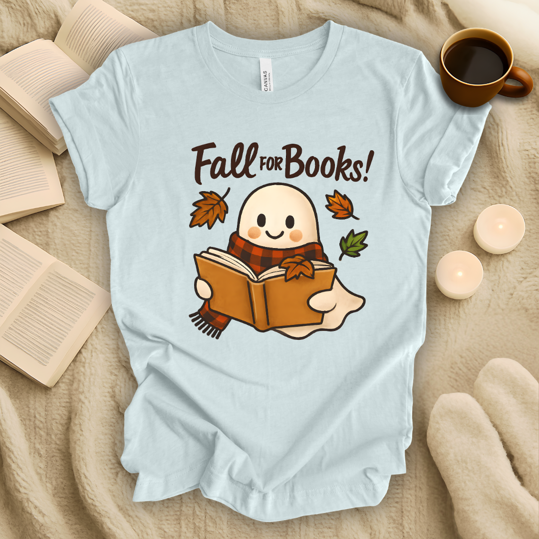 Fall for Books Halloween T-Shirt