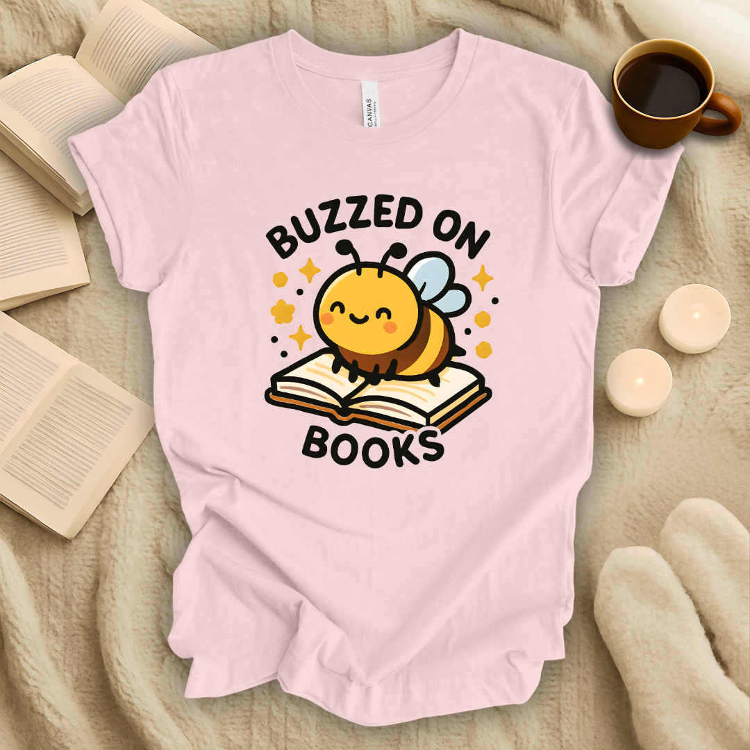 Buzzed On Books T-Shirt