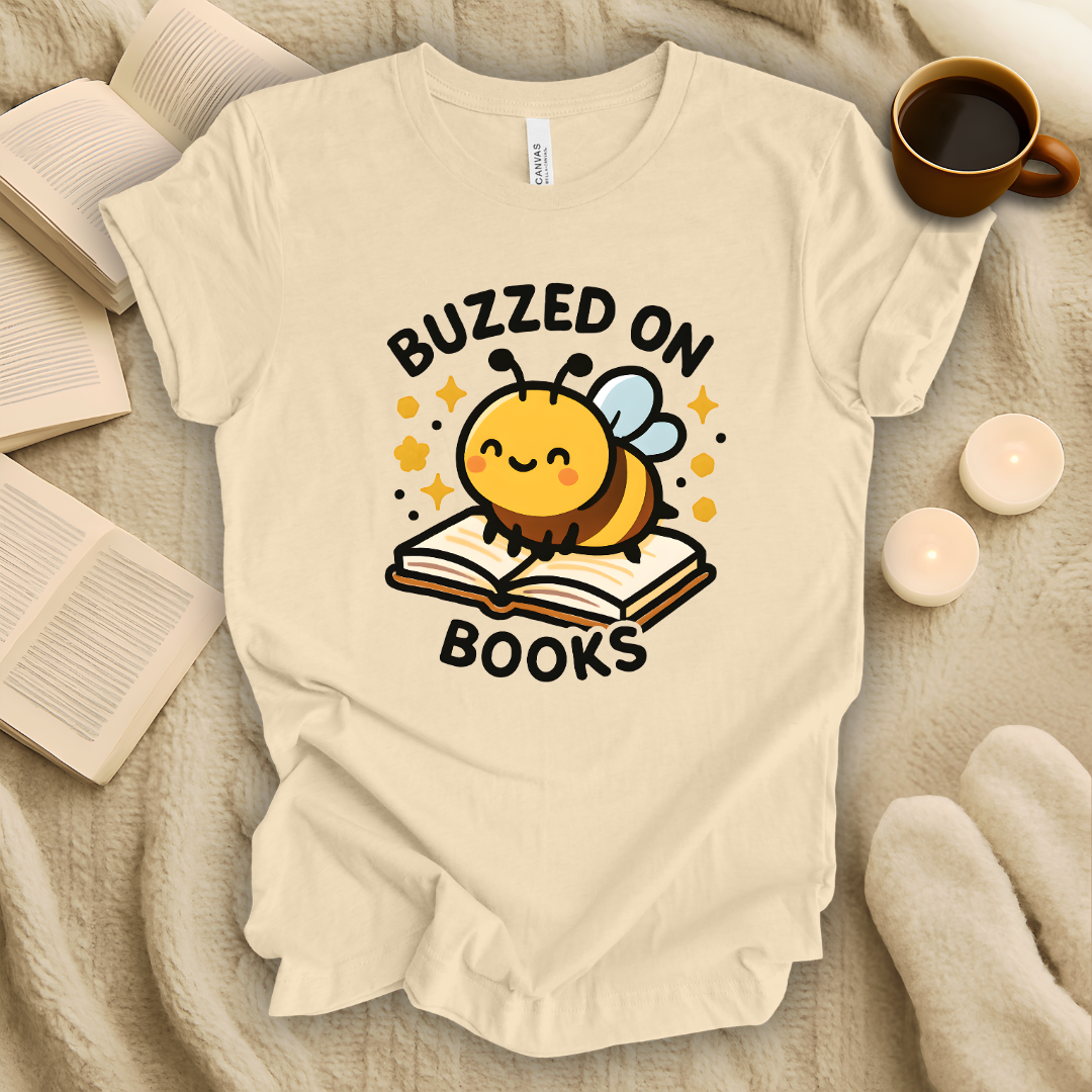 Buzzed On Books T-Shirt