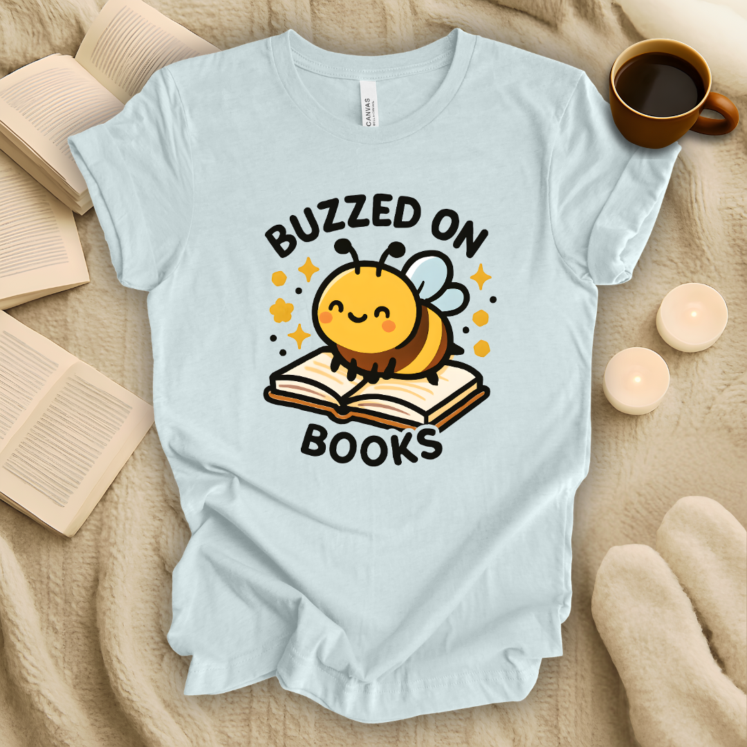Buzzed On Books T-Shirt