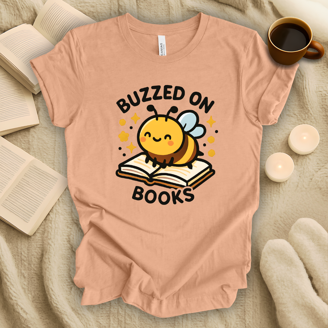 Buzzed On Books T-Shirt
