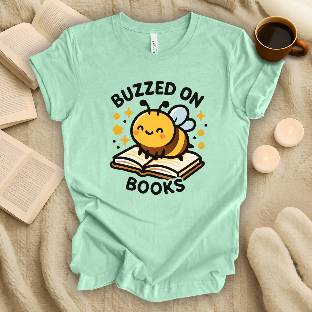 Buzzed On Books T-Shirt