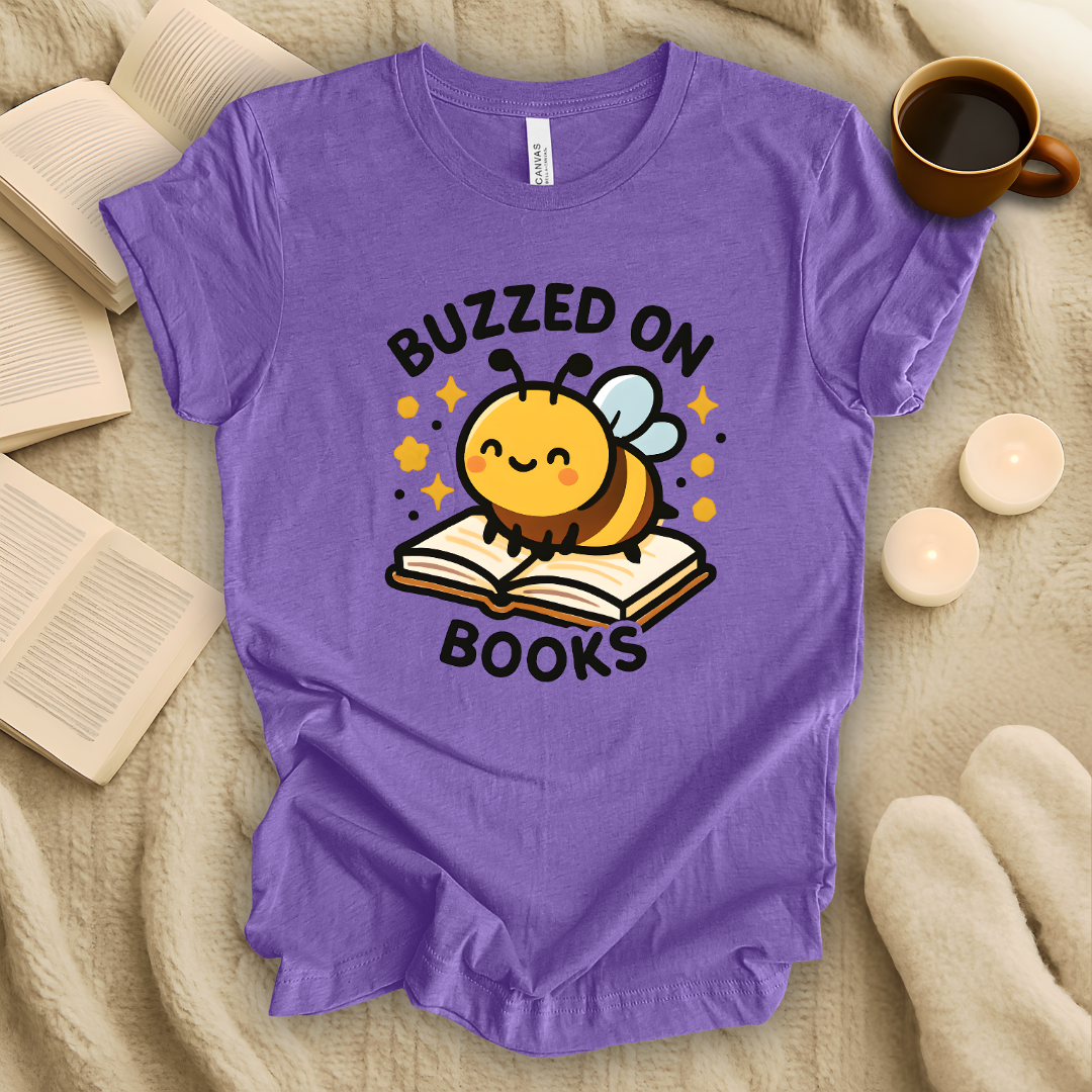 Buzzed On Books T-Shirt