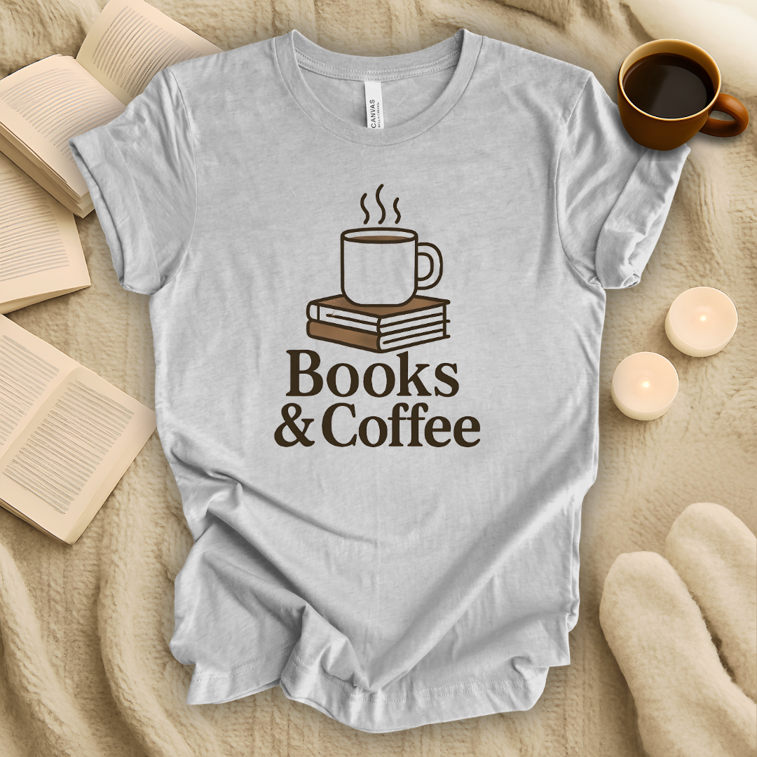 Books & Coffee T-Shirt