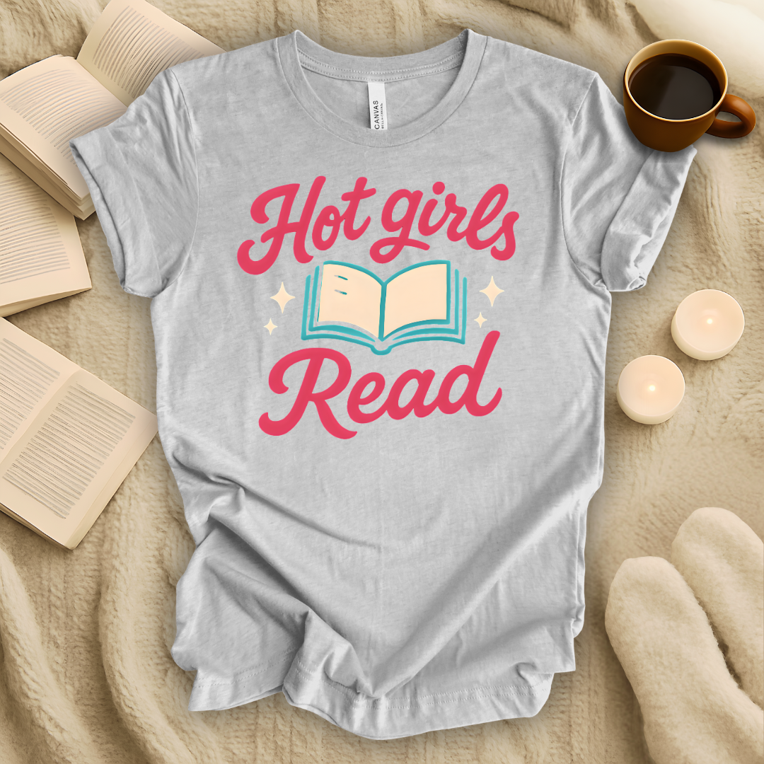 Hot Girls Read T-Shirt