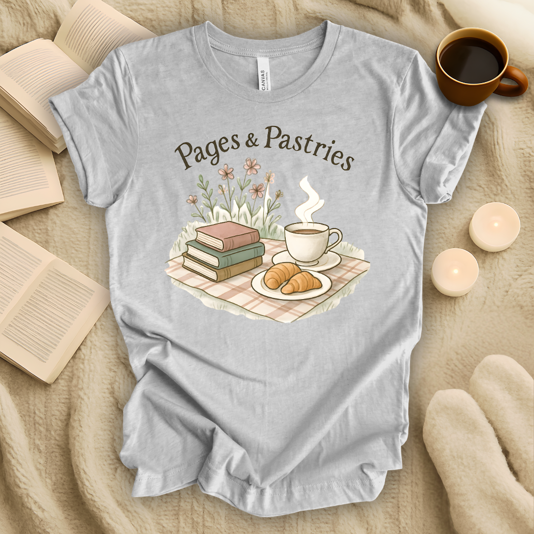 Pages and Pastries T-Shirt