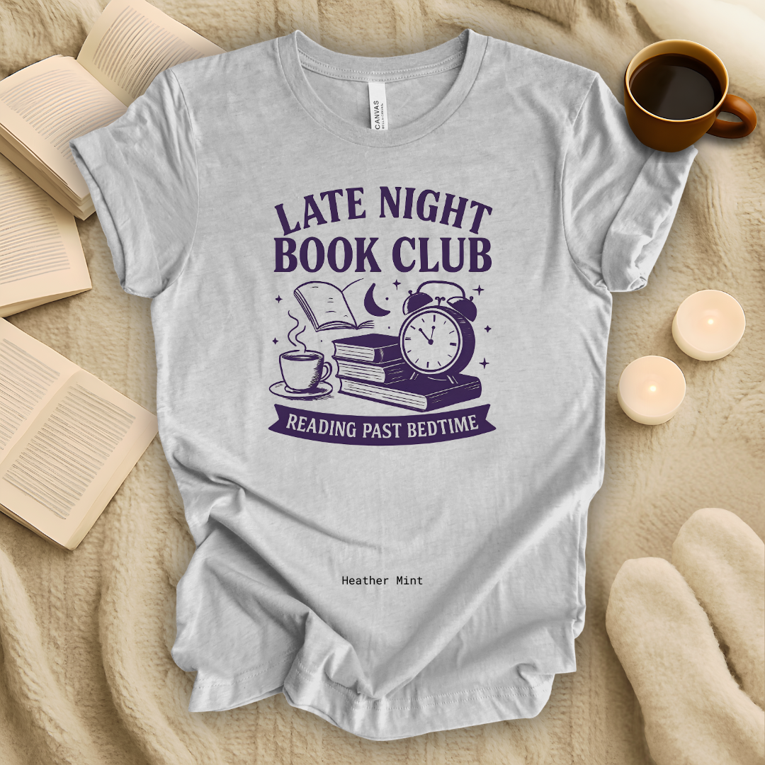 Late Night Book Club T-Shirt