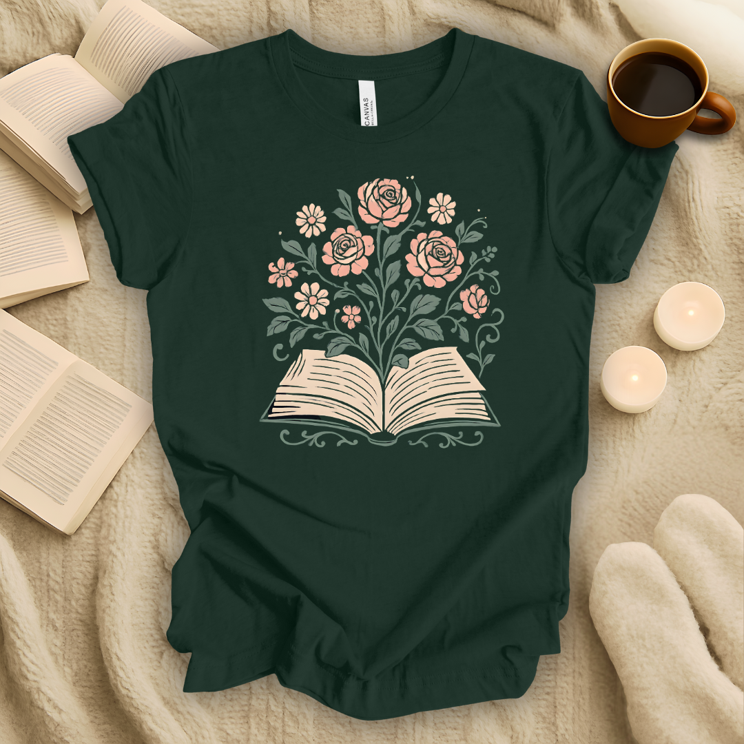 Blooming Pages T-Shirt