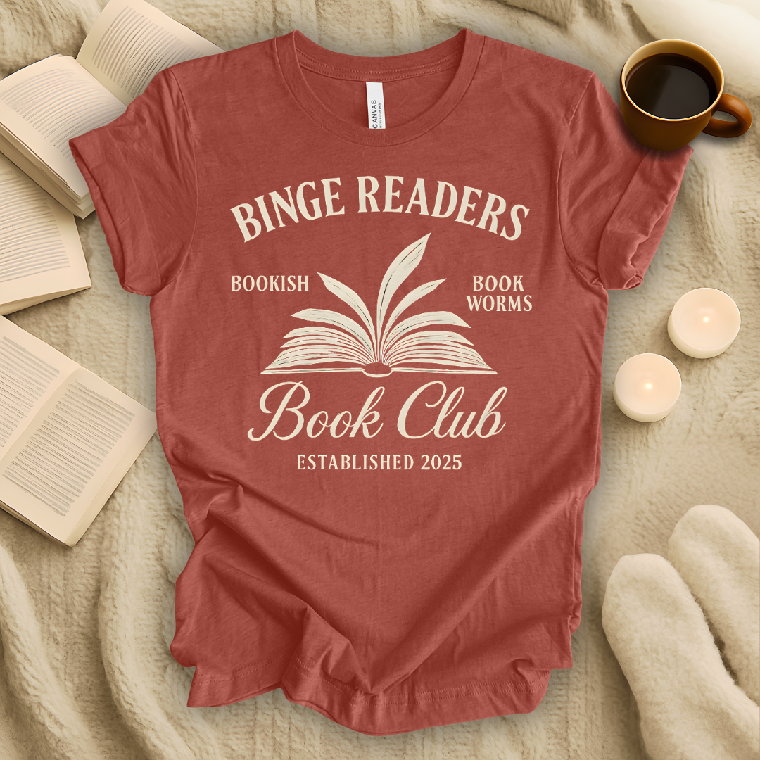 Binge Readers Book Club T-Shirt