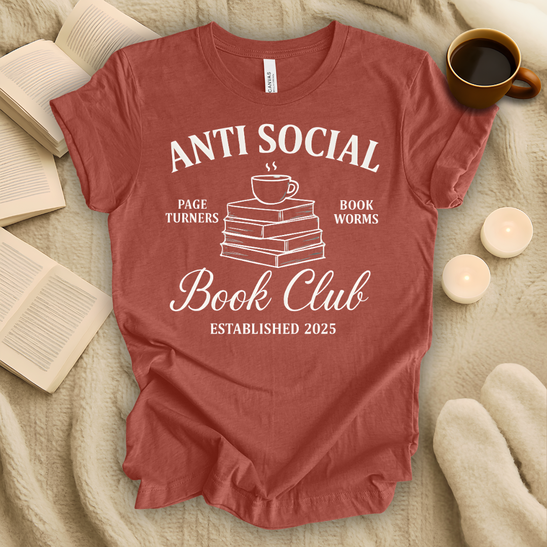 Anti Social Book Club T-Shirt