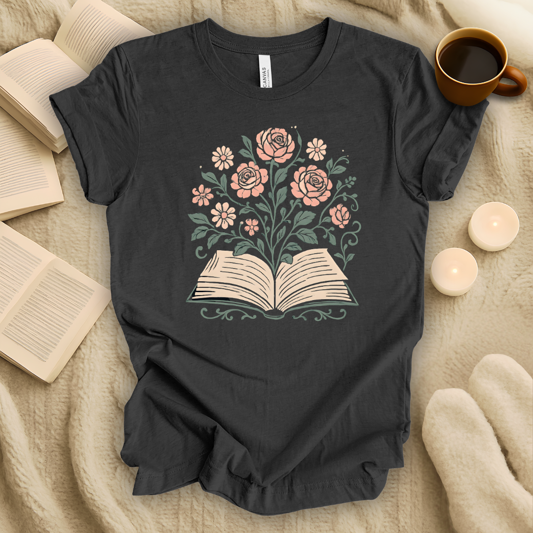 Blooming Pages T-Shirt
