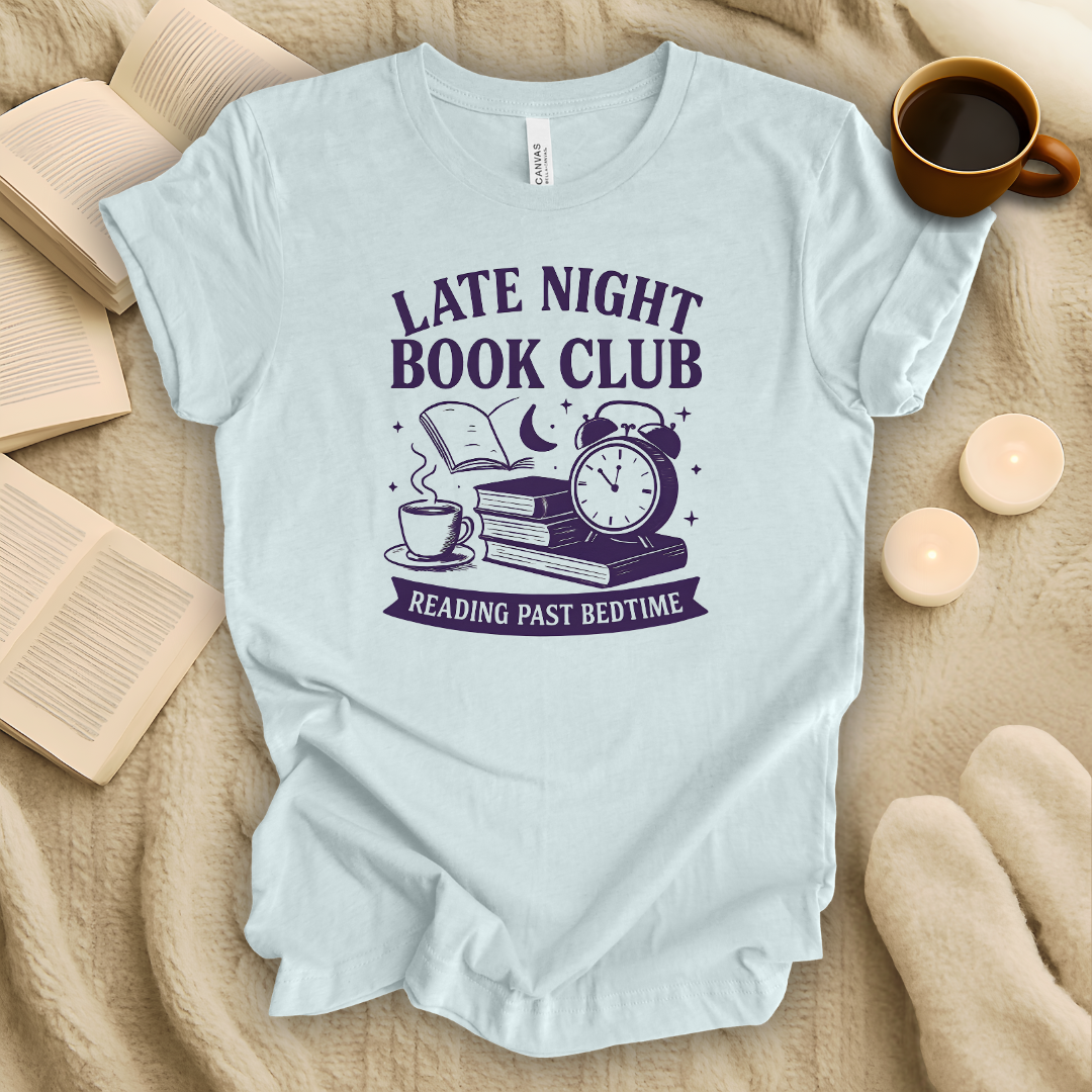 Late Night Book Club T-Shirt