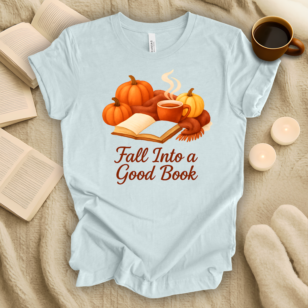 Fall Into a Good Book T-Shirt