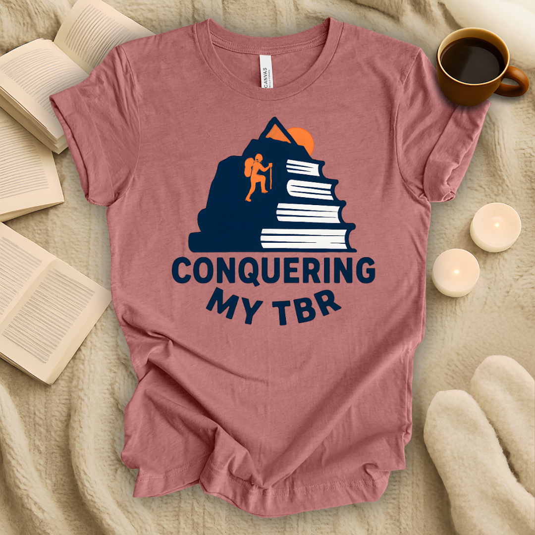 Conquering My TBR T-Shirt