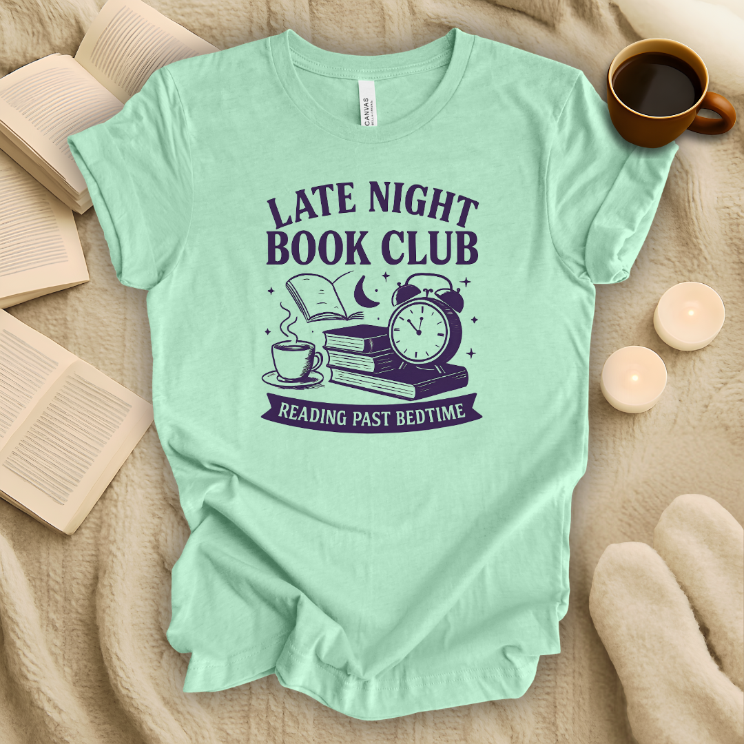 Late Night Book Club T-Shirt