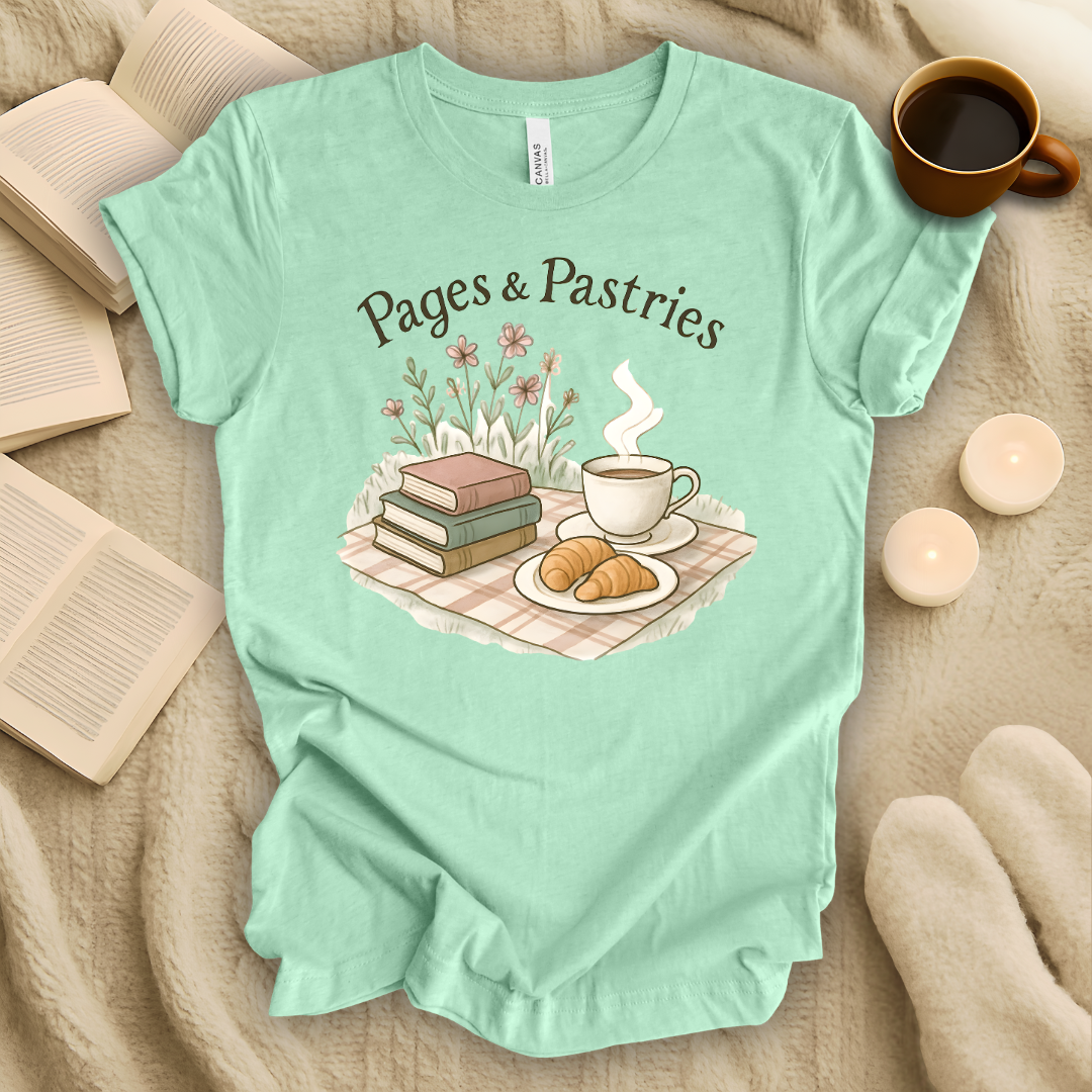 Pages and Pastries T-Shirt