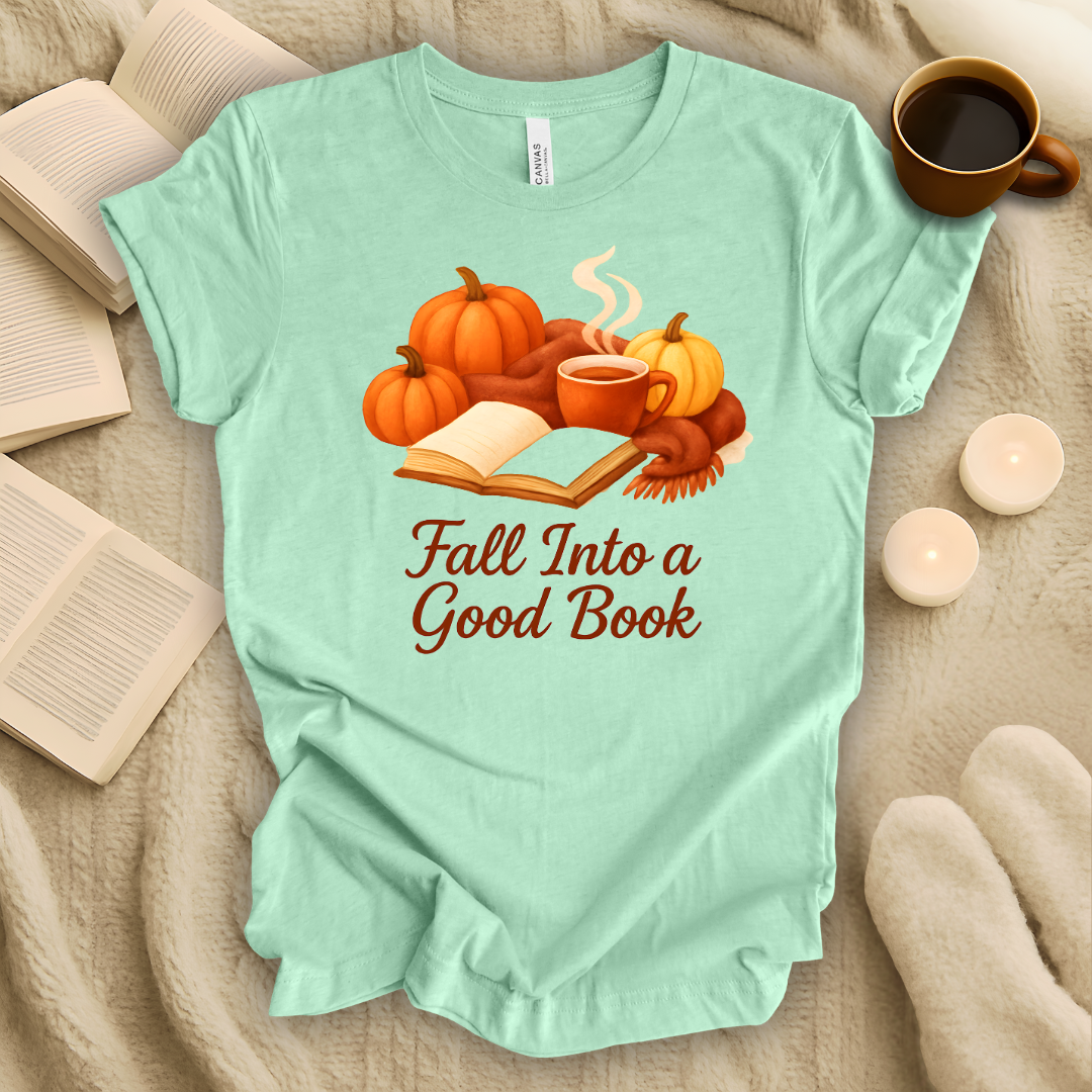 Fall Into a Good Book T-Shirt