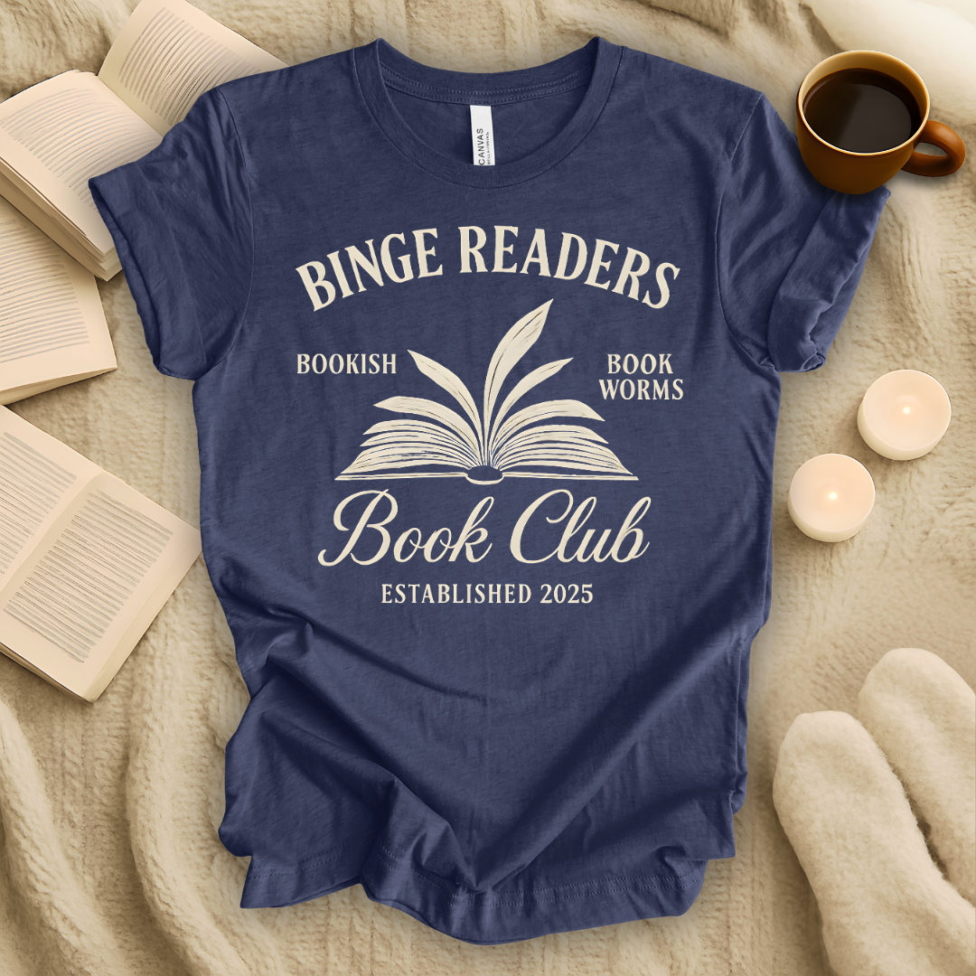Binge Readers Book Club T-Shirt