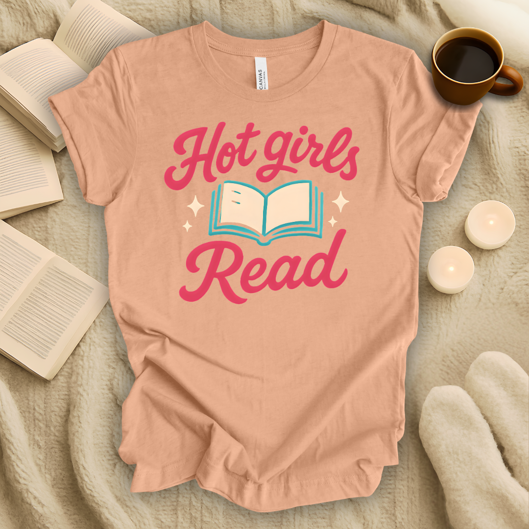 Hot Girls Read T-Shirt