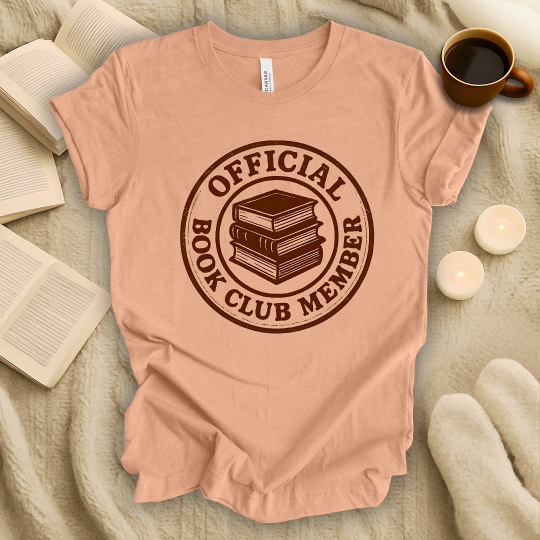 Official Book Club Member T-Shirt
