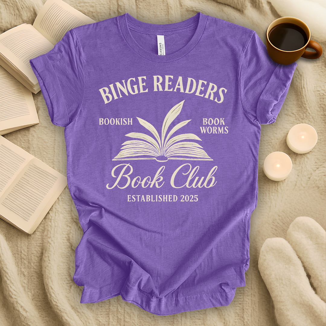 Binge Readers Book Club T-Shirt